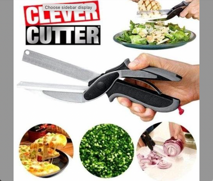 Clever cutter food and vegetable chopper